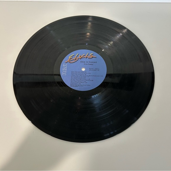 ELVIS PRESLEY "Elvis In Concert" Vinyl 33 Record Album 2 LP Set VG+ V594 - Picture 6 of 6